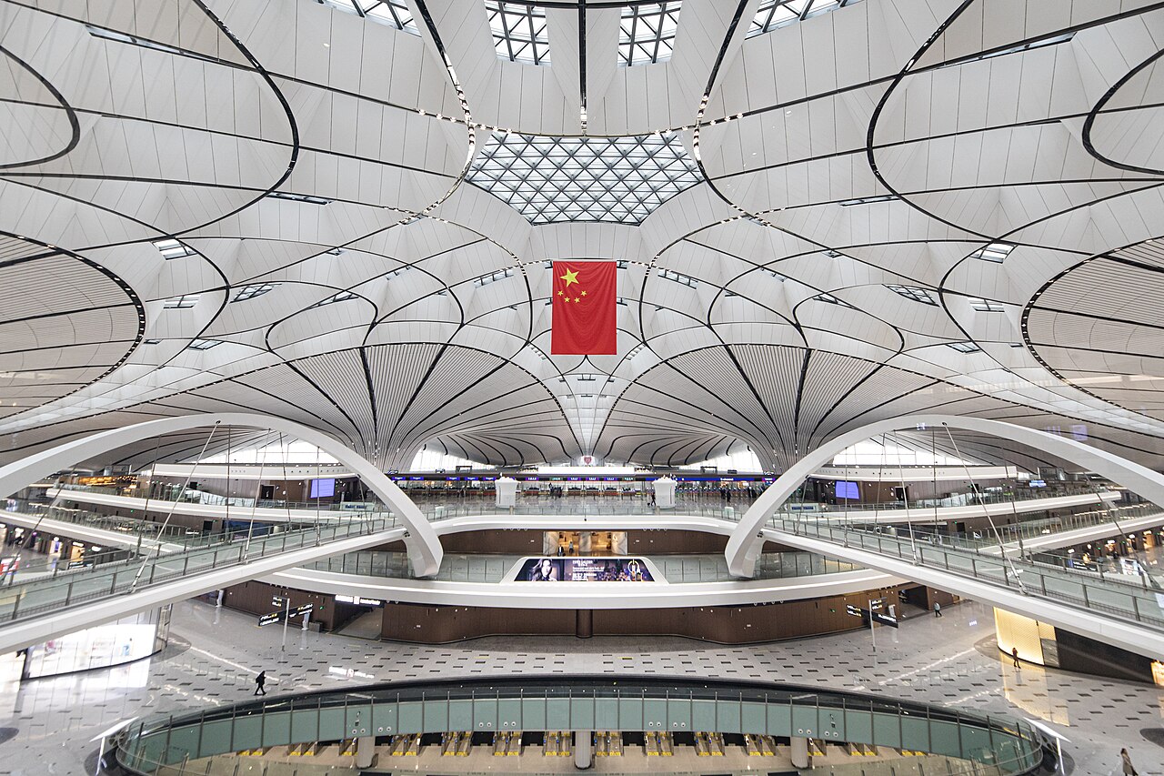 Beijing Daxing International Airport interior